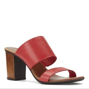 Nine West Citigirl Open Toe Red Sandal